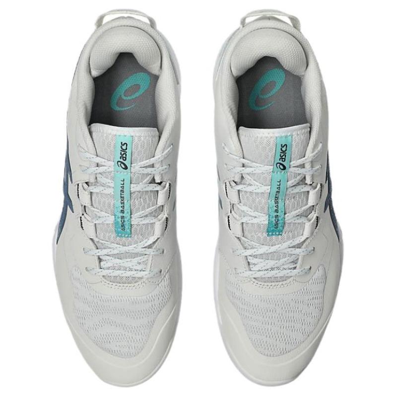Asics GEL-FASTBLAZE Men's Low-Top Basketball Shoes Light Beige Blue 1063A087-105