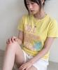 THE GREEN LAB Tgl Spandex Short Sleeve Tee [Lime Yellow]