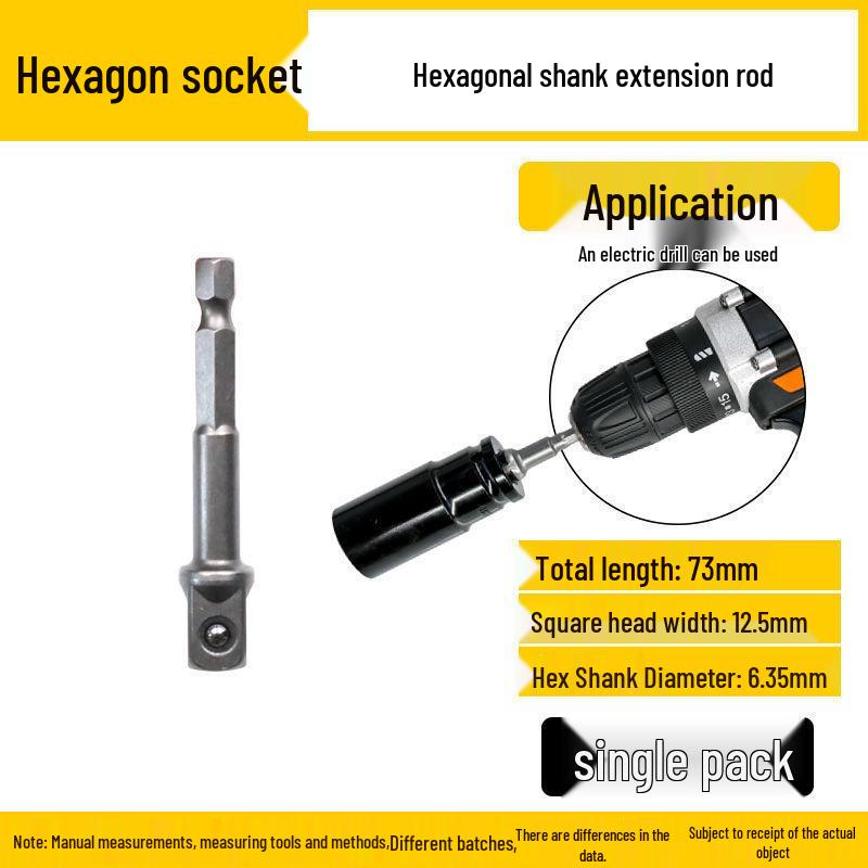 Electric Hex Wrench & Screwdriver Set, 8-32mm - Includes Socket Head, Extension, Air Gun, & Copper Components