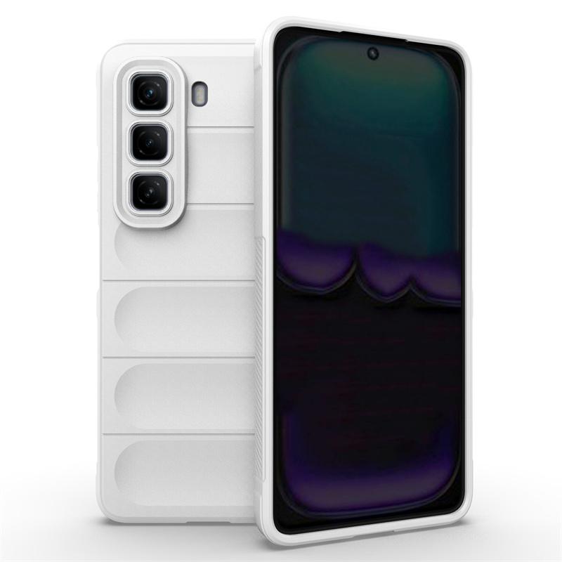 For Infinix Hot 50 50i 4G Case Square Silicon TPU Phone Cases for Infinix Hot50 Hot50pro 4G Soft Bumper Back Cover Fundas