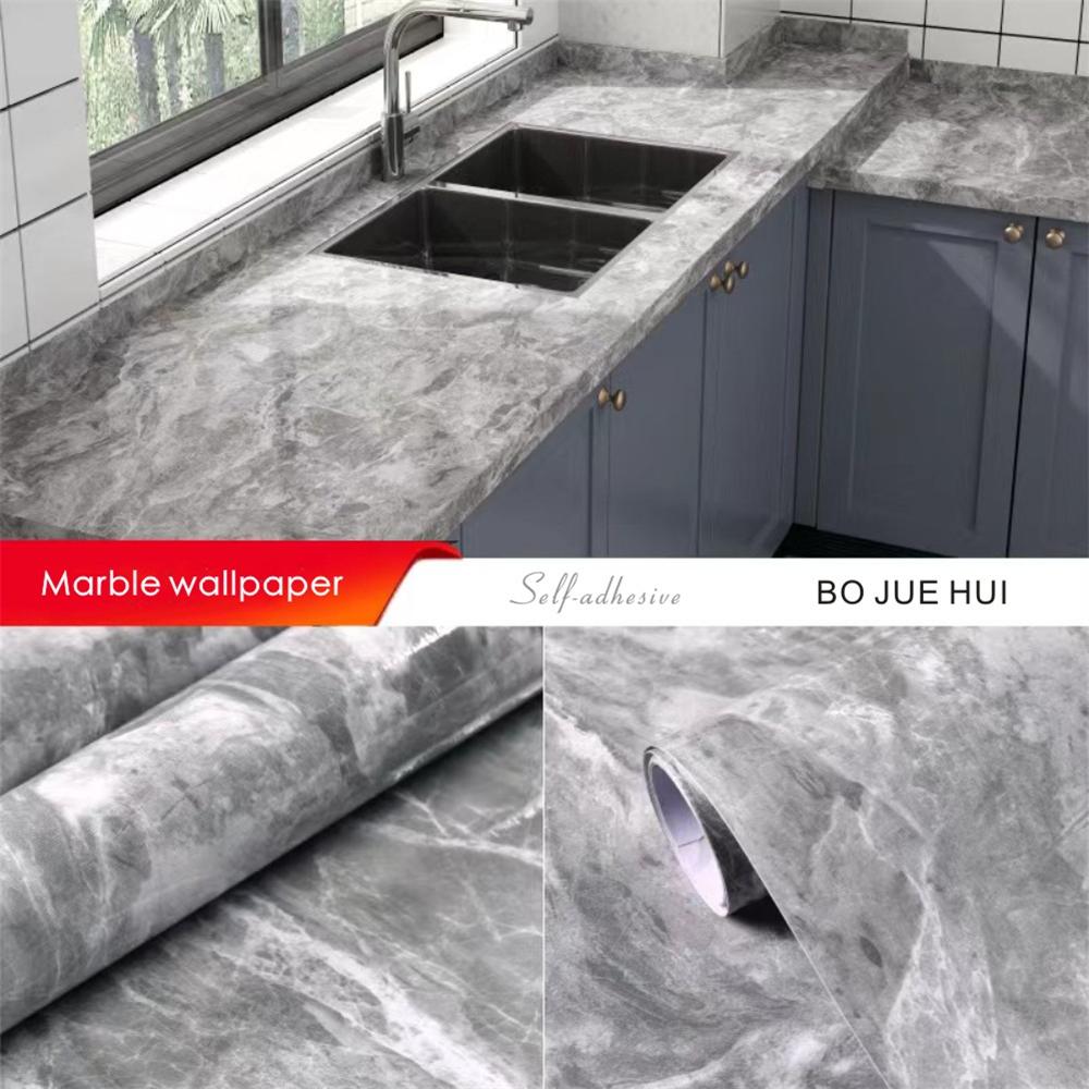 

40 см мраморная кухонная маслостойкая пленка для плиты водонепроницаемые самоклеящиеся обои столешница шкафа ремонт плитка настенные наклейки 40x100CM