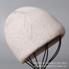 New Simple Knitted Warm and Cold-proof Wool Hat Autumn and Winter Casual Wool Knitted Pullover Hat Baotou Hat Tide