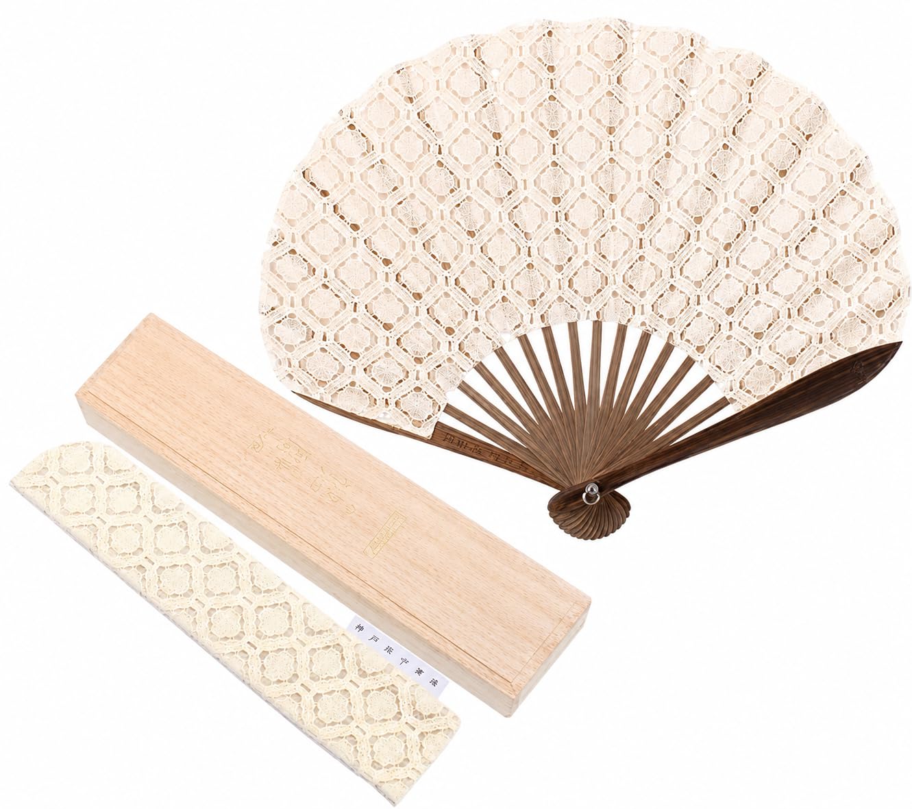 

Shoroku Lace Material Soft Folding in Paulownia Wood Box with Fan Day Pink [Nishikawa Shoten] Fan, Pink, Pouch, Mother s Gift, Women s, Ladies,