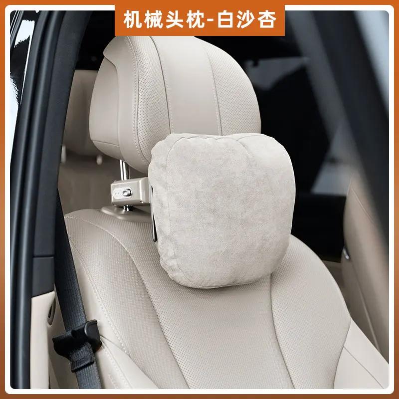 For AITO M8 M9 Multi Functional Mechanical Headrest Inlaid Adjustable Memory Cotton Neck Pillow Comfortable Interior Accessories
