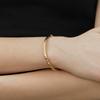 Lunne Silver 925 Solid Edge Bangle Bracelet #Lsb18