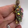 Women's Fashion Diamond Studded Small Turtle Brooch Cute Animal Colored Vintage Brooch Personalized Brooch Accessories