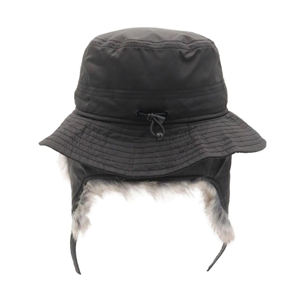 Chapeau d'aventure en plein air New Era Oreilles de chien Fourrure Noir M/L OD ADVLT DE RÉPULSIF À L'EAU FOURRURE BLK