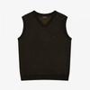 Lambda Men S Golf veSt Chocolate 52431