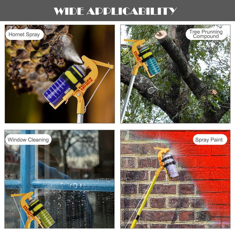 Spray Paint Can Holder Extender Safe and Durable Extender Adjustable Angle Spray Extender Wasp Nest Aerosol Can Extension