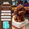 In-Stock Silicone Sheep Mousse Mold - 3D Cartoon, Food-Grade, Cute & Creative Design