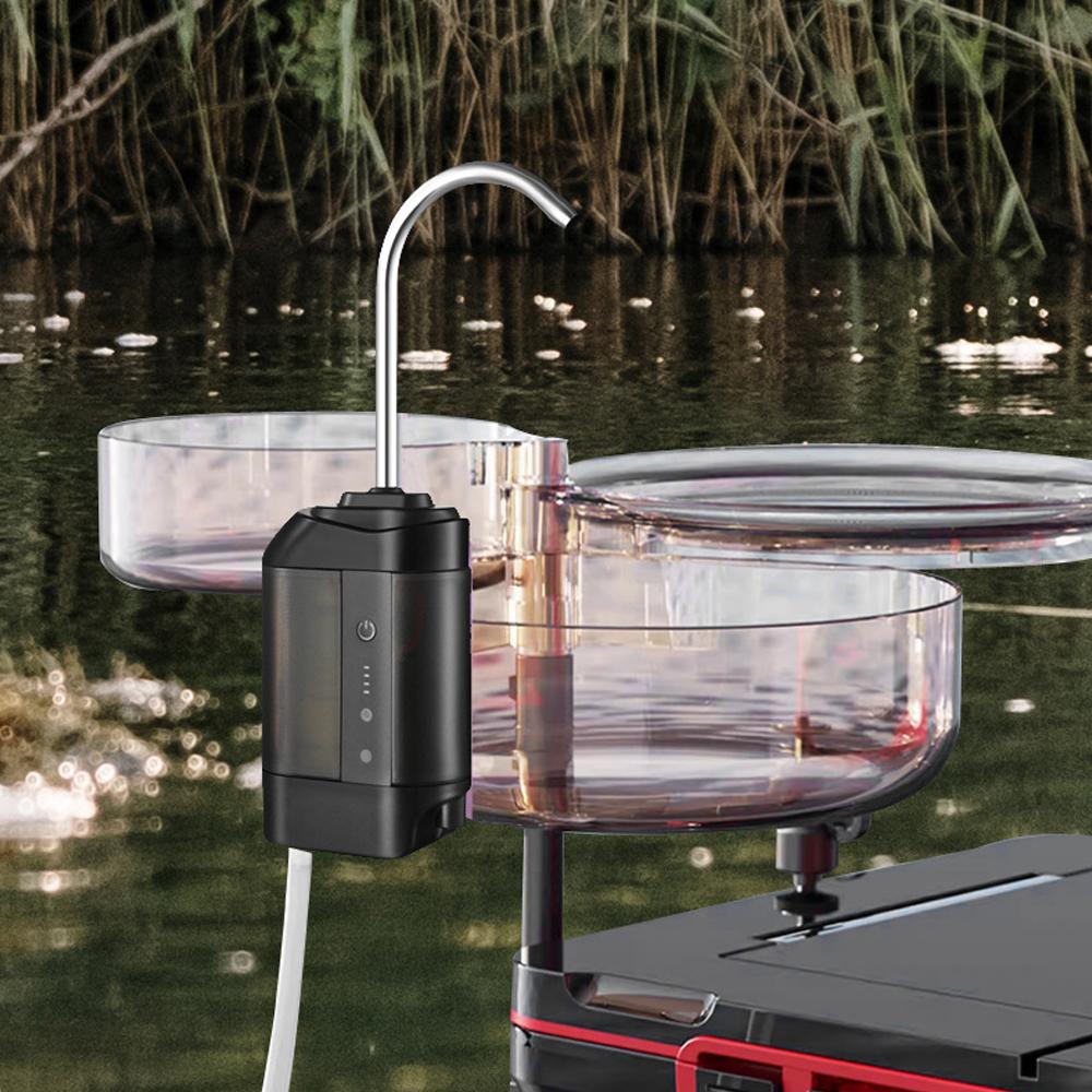 Induction Intelligent Oxygen Pump Outdoor Fishing Water Collector Fluorescent Water Collector with