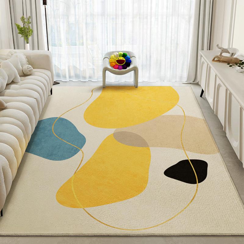 

Scandinavian Minimalist Style Line Sense Abstract Carpet Living Room Bedroom Carpet Sofa Large Carpet Home Decoration 120X160CM (3.9X5.3FT