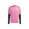 adidas Sweatshirt de Sport à Manches Longues et Col Montant avec Logo pour Homme Sweatshirt Pulse-Magenta HS7557