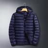 Winter Couples' Lightweight Hooded Down Jacket - Men's and Women's Sports Outerwear