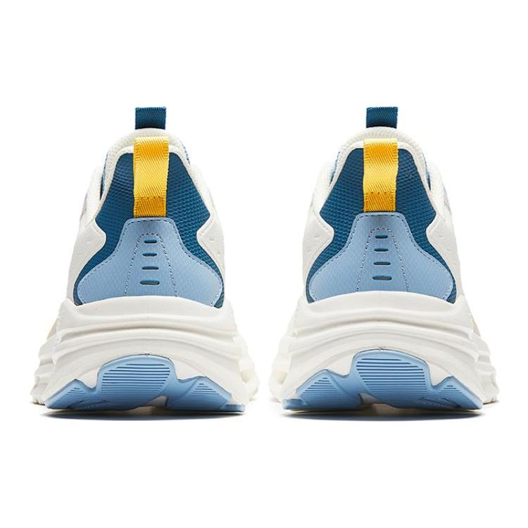 Anta Abrasion Resistant Breathable Abrasion Resistant Breathable Low top Running Shoes Men's Blue White 912345578-6