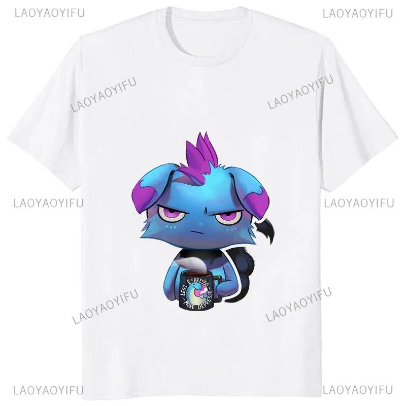 New Game Palworld Printed T-shirt Casual Fashion Loose Harajuku Women T Shirt Streetwear Hip Hop Korea Style Y2k Unisex Tshirt