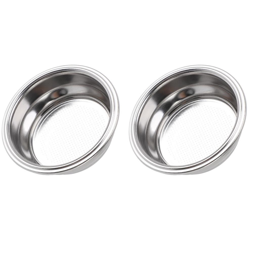 2pcs set 58mm Portafilter Basket Espresso Filter Basket For Portafilter Coffee Machine