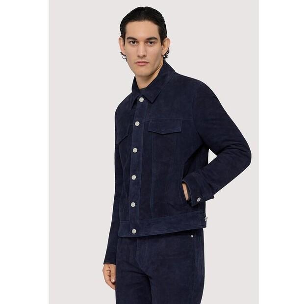 Куртка кожаная Trussardi R304M000007N024