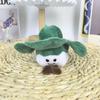 Whimsical Veggie & Fruit Expression Keychain Plush Doll
