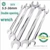 Shida Double-Head Wrench for Floor Heating with Fixed Thin Fork, Sizes 12/17/24.