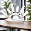 Creative Acrylic Evil Eye Jewelry Ring Display Stand