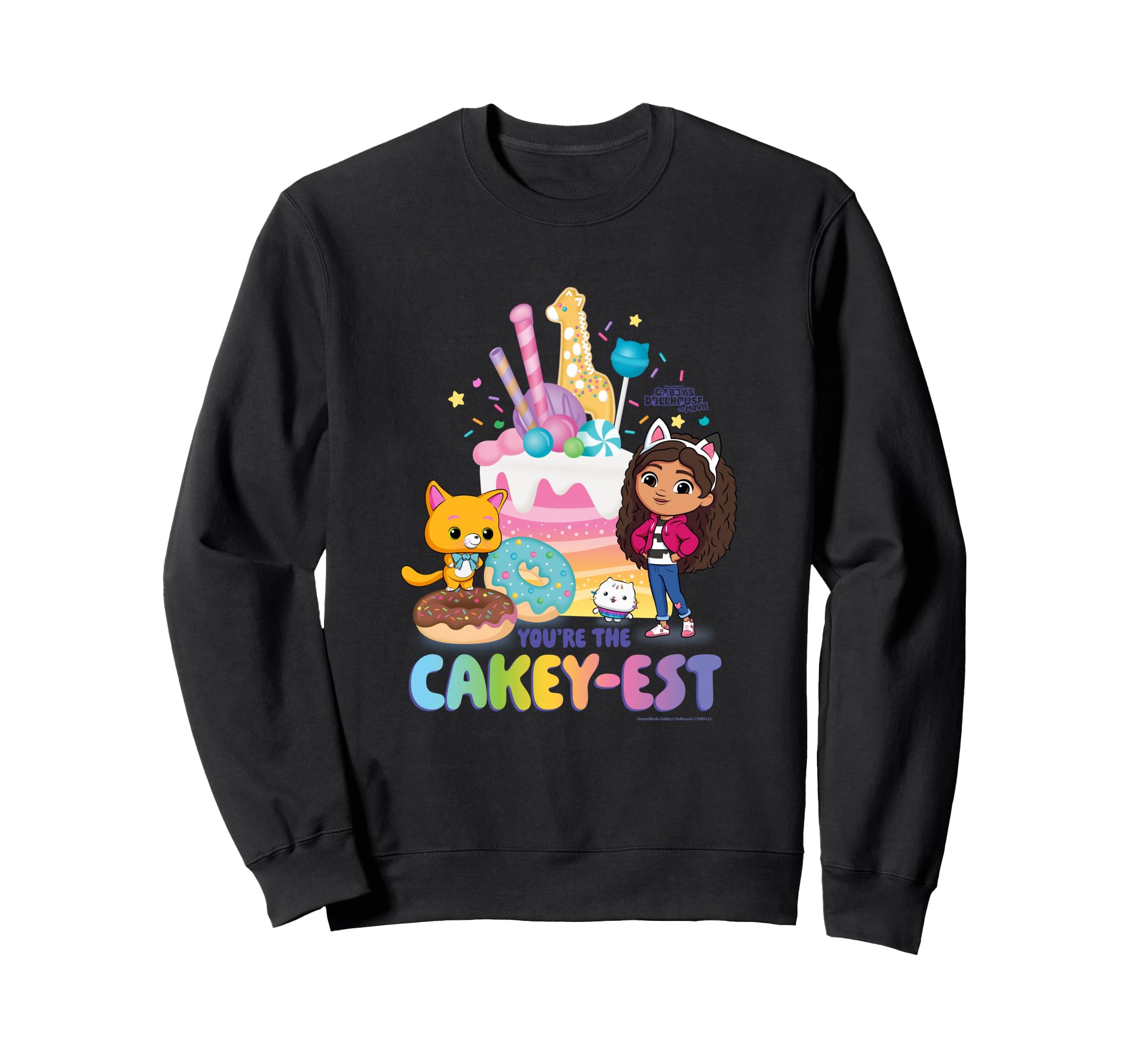 

DreamWorks Gabby s Dollhouse The Movie You re The Cakey-est Sweatshirt