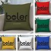 Fashion Brand BBoler Cushion Cover Soft Plush Fabric DoubleSided Printed Sofa Cushion Cover for All Seasons Home Decor Gift