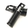 1 Pair Motorcycles Rear Footrests Thick Folded Bubber Rear Footrests Motorbike Parts Accessories