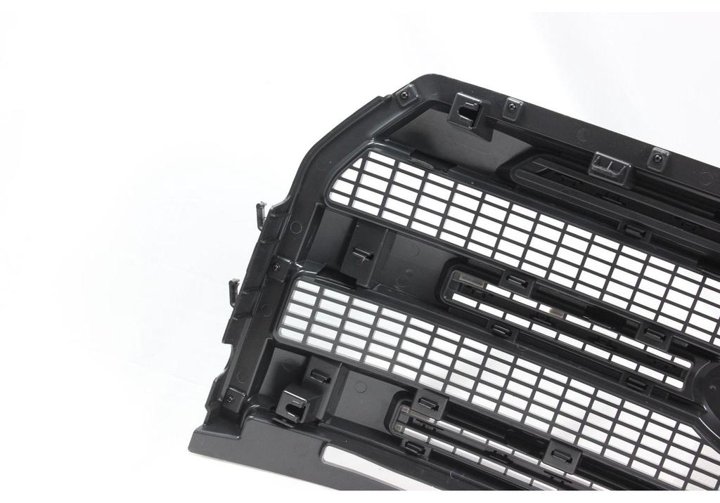 Gloss Black White Gold Ford F150 Grille Raptor Trim (2015-2017 Models)