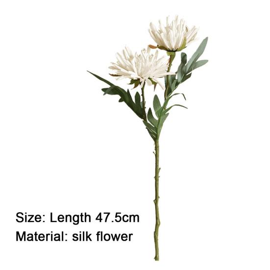 1 stk kunstig blomst krysantemum hagefest Hjem bryllupsfestival DIY dekor