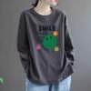 Long-sleeved T-shirt Spring and Autumn New Style Versatile Loose Round Neck Top