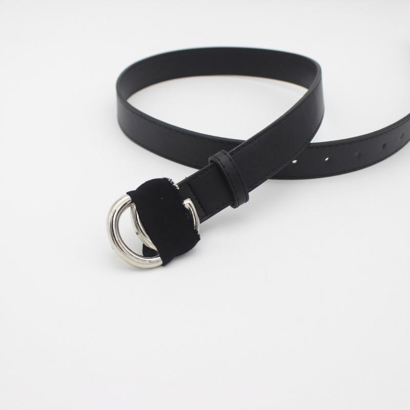 

Womens Fashion Trendy Denim Pants Belt With Gorgeous Gold Alloy Buckle Options StylePP