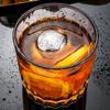 Ice Ball Whiskey Stone Stainless Steel Ice Ball Maker Set - 5.5cm Diameter, 2-Pack, Storage Case, Ice Stopper, Reusable Ice Balls