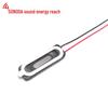 Racetrack-shaped 8 Ohm, 1W Notebook/Tablet Voice Prompt Loudspeaker with Internal Magnet