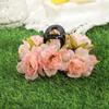 AWAYTR Julie Rose Blumen Haarspangen Floral Haarspangen Krabbe Für Frauen Mädchen Geschenk Haaraccessoires Valentinstag Kopfschmuck