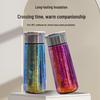 Vibrant Titanium Mini Thermos Cup - Portable, Stylish Travel Essential