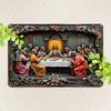 2d Flat 30*20cm, Artistic Wooden Wall Decor: Striking Image of The Last Supper with Vivid Colors, Suitable for Enthusiasts of Religious Art for Home