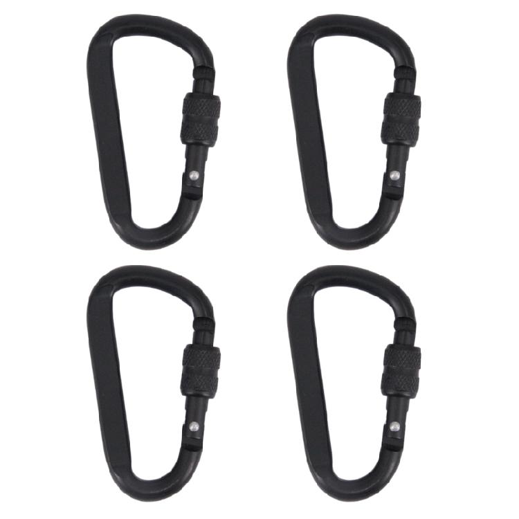 Multi Purpose Aluminum Carabiner Clip Great for Outdoor Activities Carabiner 1