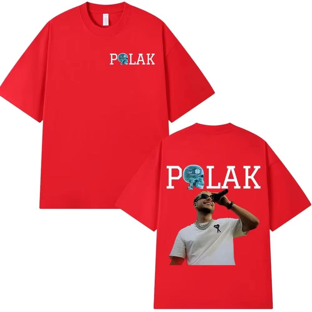 Rapper PLKs profile picture on a music Tshirt 2026 new style unisex hiphop shirt Pure cotton allseason streetwear Tshirt