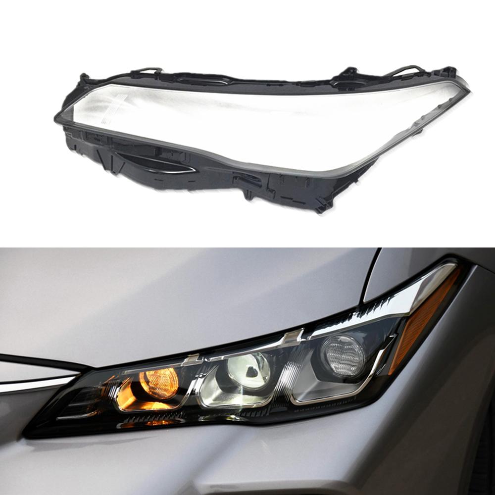 

For Toyota Avalon 2019 2020 2021 Headlight Cover Headlamp Shell Transparent Lampshade Case Plexiglass Replace Original Lens Left