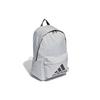 Adidas Classic Logo Large Capacity Sports Student Backpack Unisex Backpack Gray H34813