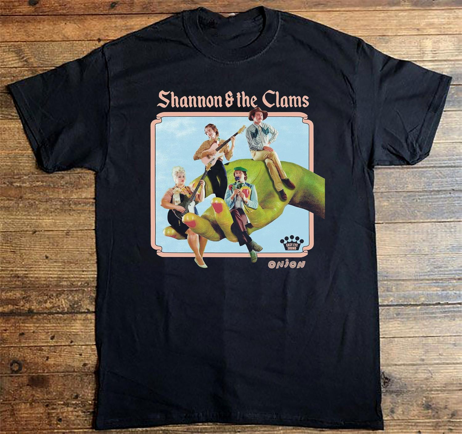 Collection Shannon & the Clams Band Onion T Shirt Full Size S разноцветный