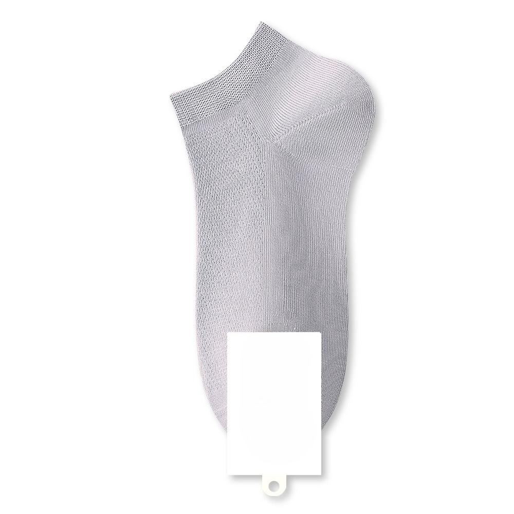 Female Summer Leisure Pure Cotton Mesh Sweat Absorption Boneless Antibacterial Not Off Heel Socks