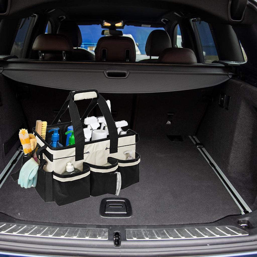 Multifunctional Toolbag Cleaning Tools Storage Bag Waterproof and Wear-Resistant Large Capacity Oxford Cloth Storage Bag