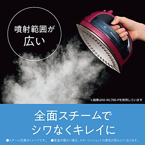 Panasonic Cordless Steam W Head Iron Beige NI-WL706-C