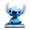 Cartoon Stitch Figure Model Shaking Head Doll Car Interior Hand-made Ornament