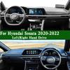 For Hyundai Sonata SEL Plus VIII Mk8 Dashmat Dashboard Cover Trument Panel Protective Pad Dash Mat Anti-Dirt