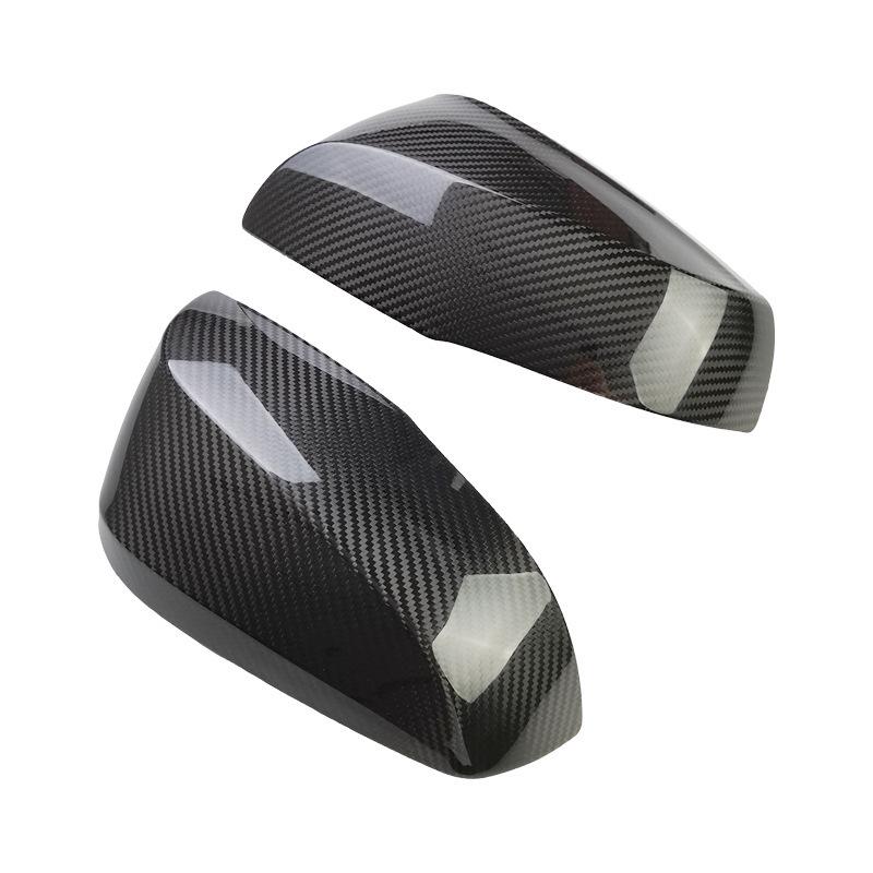 

Накладка на зеркало заднего вида из настоящего углеродного волокна для 2015-2021 Toyota Alphard Vellfire MPV