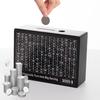 Money Box 1000/2000/3000/5000/10000 Euro USD Piggy Bnak with Counter Wooden Money Box Saving Goal and Numbers Boxes alcancias