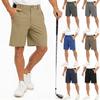 Shorts de Golf pour Homme, Pantalon Cinq Poches, Pantalon Droit pour le Travail et le Loisir, Pantalon de Sport d'Extérieur Léger et à Séchage Rapide